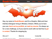 Tablet Screenshot of braddbezaire.com